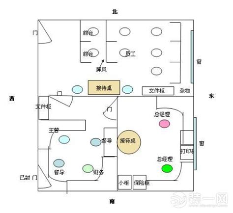 办公桌风水布局|22种图解办公室风水布局法！